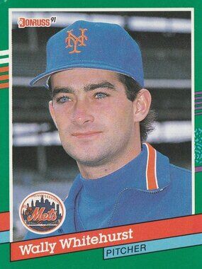 Wally Whitehurst - Donruss 91 Baseball Card